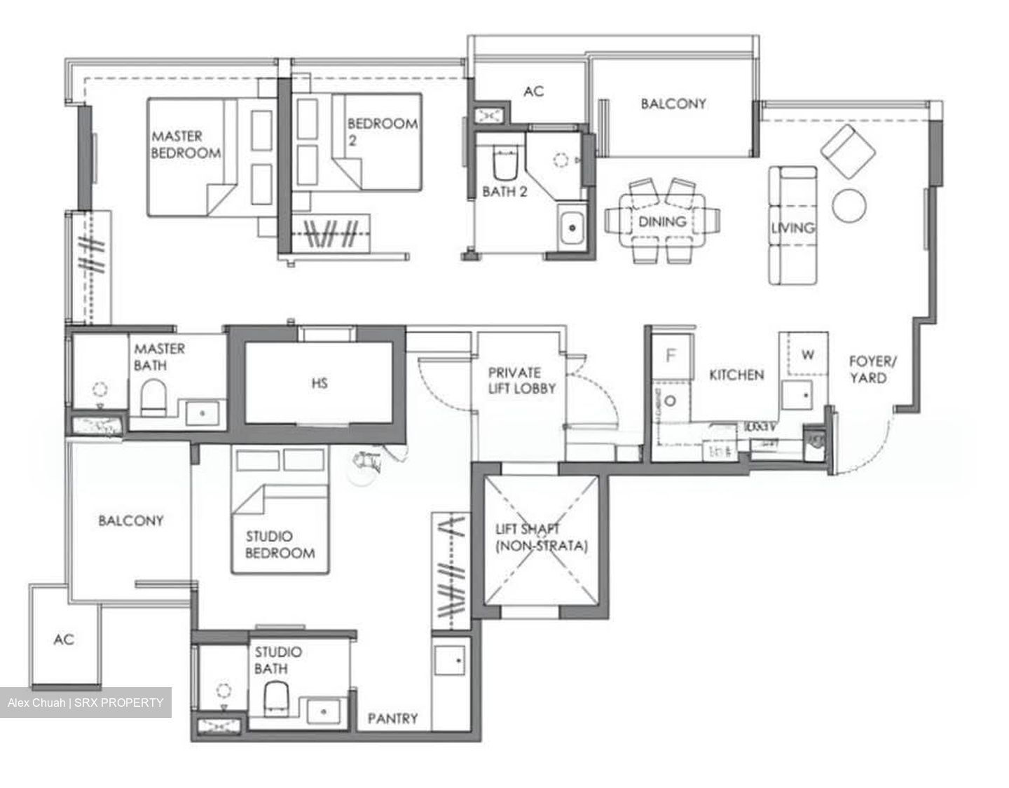 Enchanté (D11), Apartment #557841161